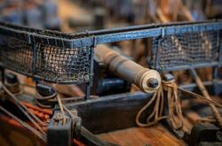 Modell av turumafartyget LODBROK (1771) i Sjöhistoriska muse