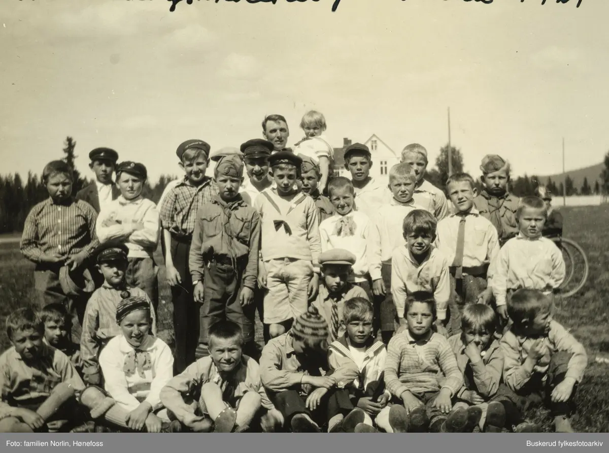 Søndagskoletur til Sokna 1929