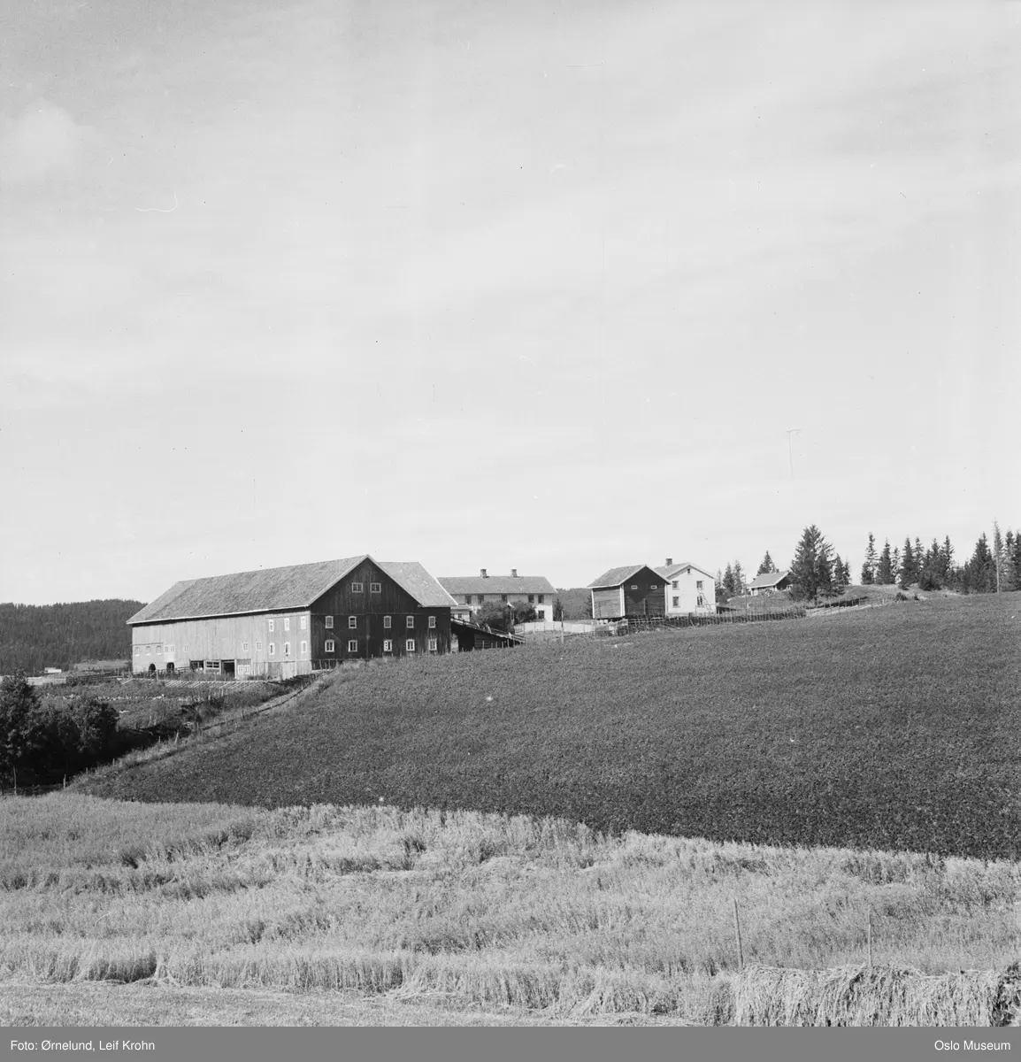 Øvre Kraggerud gård, bolighus, driftsbygninger, kulturlandskap