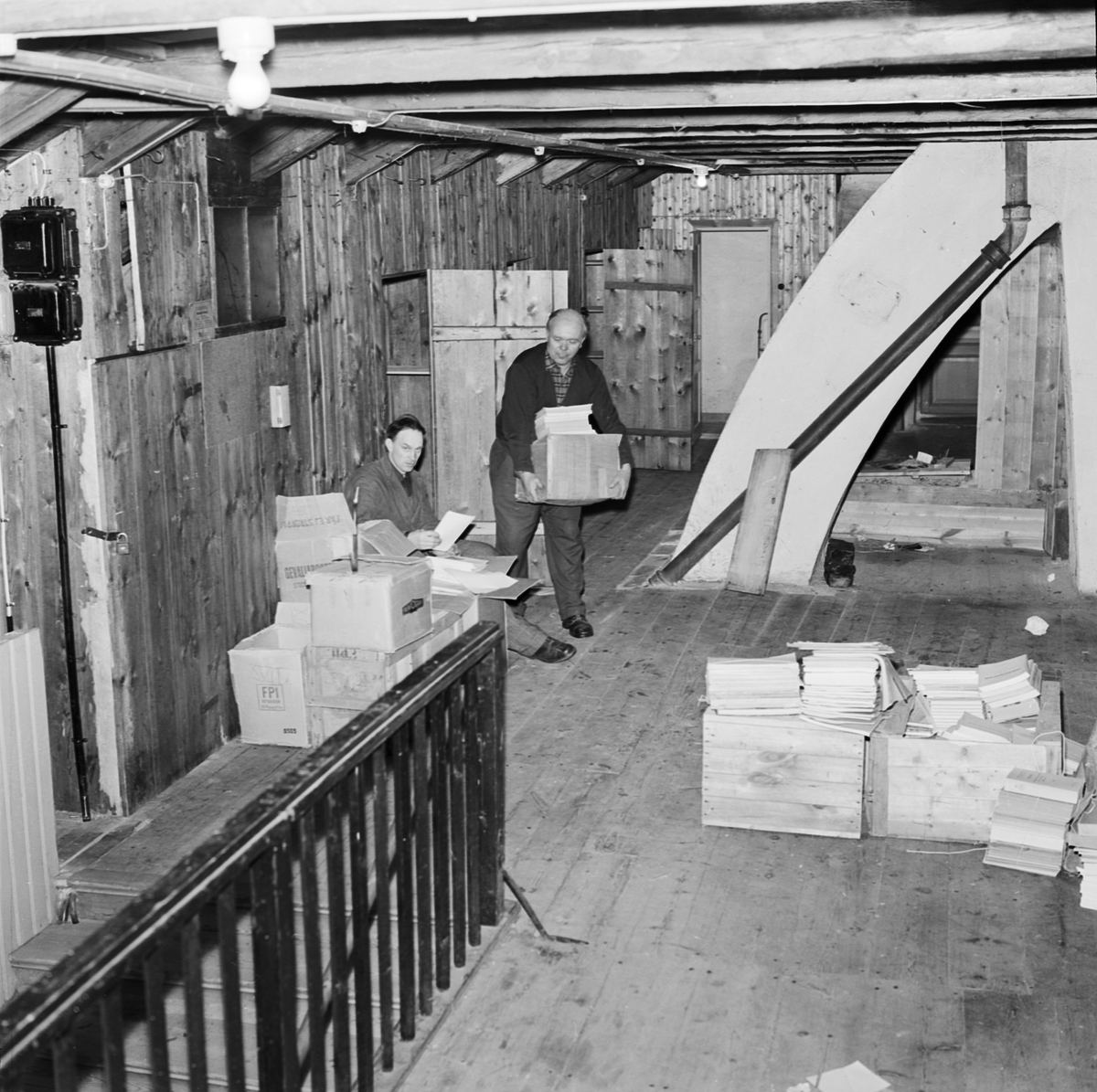 Lantbrukshögskolan, Proffeborgen renoveras, Uppsala 1965