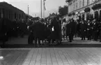 Kronprinsparets besök vid Västeråsutställningen 1929.