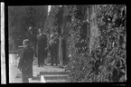 Kronprinsparets besök vid Västeråsutställningen 1929.