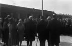 Kronprinsparets besök vid Västeråsutställningen 1929.