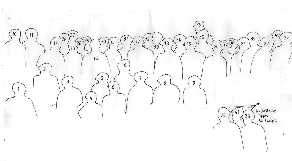 Gruppebilde, menn, gruvearbeidere