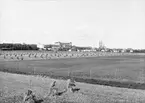 Vy över Kungsängen, Uppsala 1940