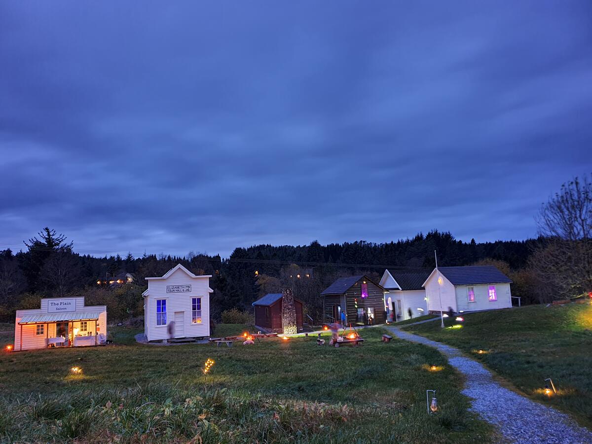Halloween kveld på Prærien