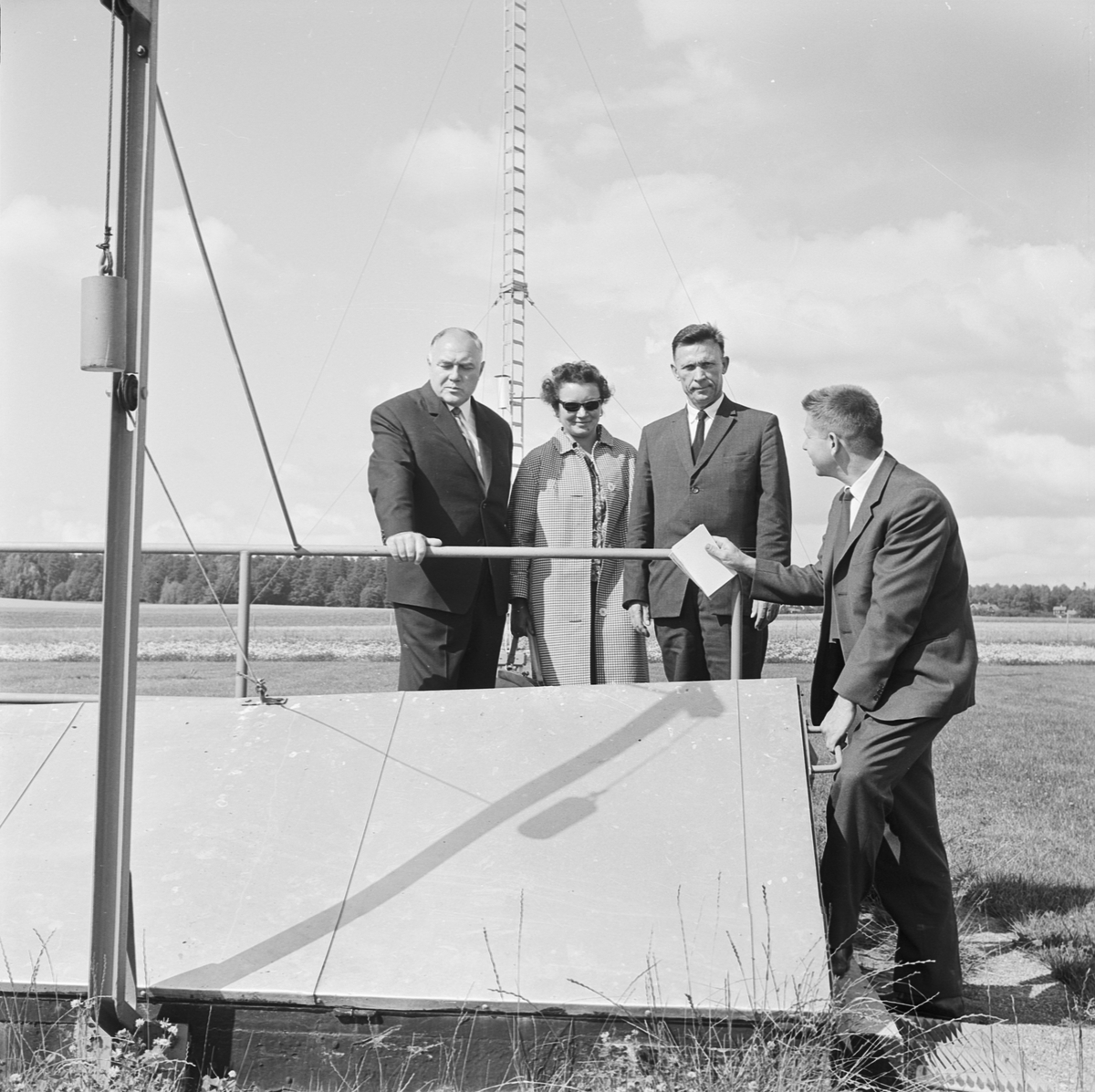 Lantbrukshögskolan, ryssar på Ultuna, Uppsala 1964