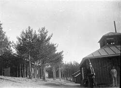 Posten vid kokhuset, Hälsinge regemente, Mohed.