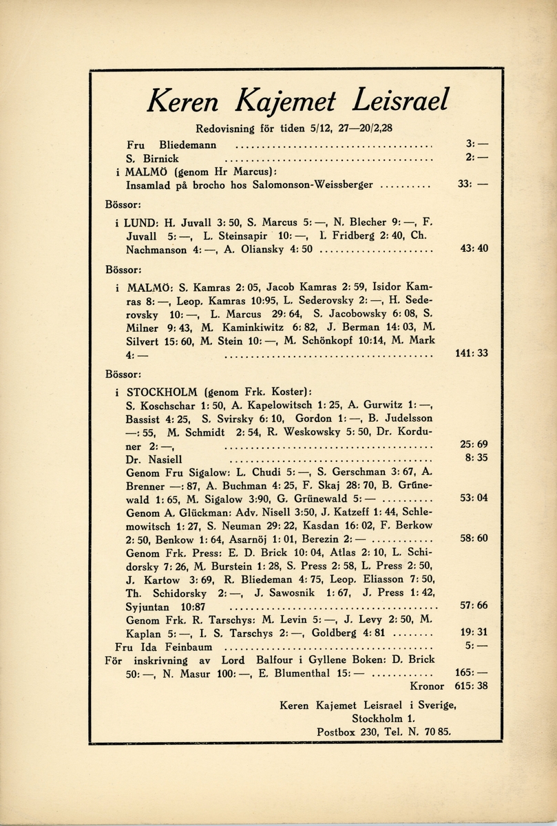 Häftade årgångar av Judisk tidskrift. Årgång 1928 (1-8, kompl.), 1930 (1-8, kompl.), 1931 (1-8, kompl.), 1932 (1-8, kompl.), 1933 (1-10, kompl.), 1934 (1-12, kompl.), 1935 (1-12, kompl.), 1936 (1-12, kompl.), 1937 (9, inkompl.), 1938 (1-12, kompl.), 1939 (1-12, kompl.), 1940 (1-12, kompl.), 1941 (1-12, kompl.), 1942 (1-5, 7-12, inkompl.), 1943 (1-3, inkompl.), 1944 (1-12, kompl.), 1945 (1-12, kompl.), 1946 (1-12, kompl.), 1947 (1-12, kompl.), 1948 (1-12, kompl.), 1949 (1-12, kompl.), 1950 (1-12, kompl.), 1951 (1-12, kompl.), 1952 (1-12, kompl.), 1953 (1-12, kompl.), 1954 (1-12, kompl), 1955 (1-12, kompl.), 1956 (1-12, kompl.), 1957 (1-12, kompl.), 1958 (1-12, kompl.), 1959 (1-12, kompl.), 1960 (1-12, kompl.), 1961 (1-12, kompl.), 1962 (1-2, 5-12, inkompl.), 1963 (1-12, kompl.), 1964 (1-8, ?)