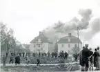 Brand i Brandalsund år 1933.Fotograf E. Sörman.