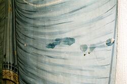 Väggmålning på Nils Nilsagården i Höje utförd av Anders Dahl