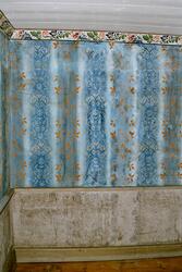 Väggmålning i Nils Nilsagården utförd av Anders Dahlström me