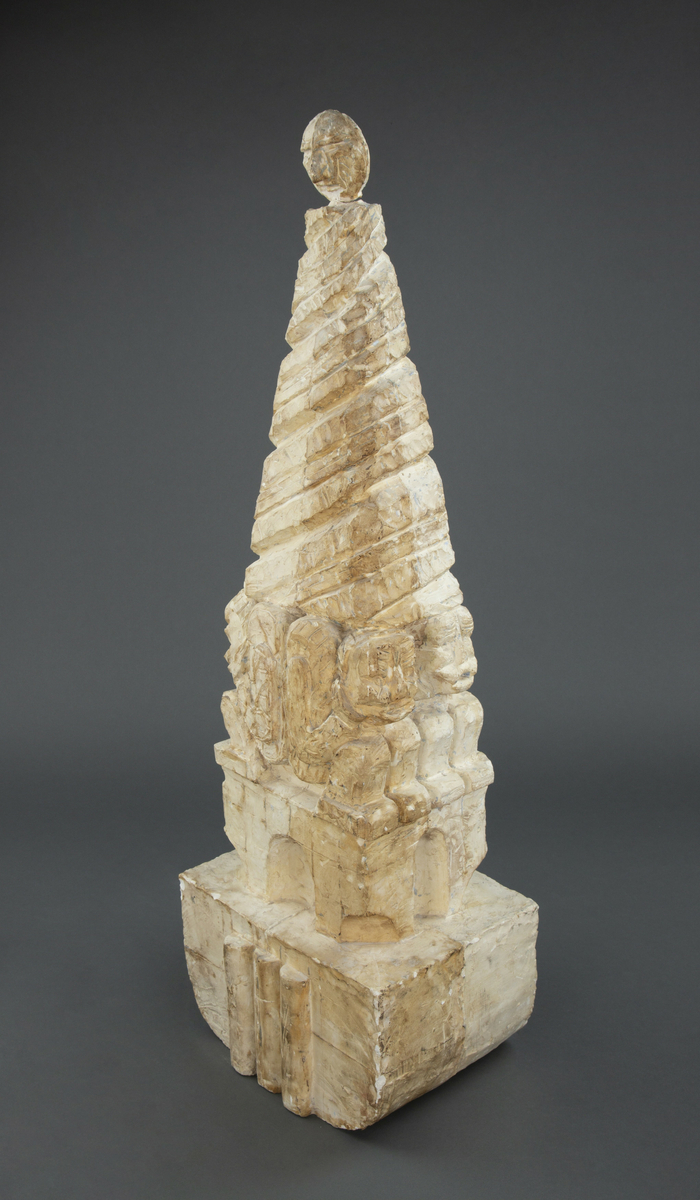 Trondhjem. Utkast. [Gipsskulptur]