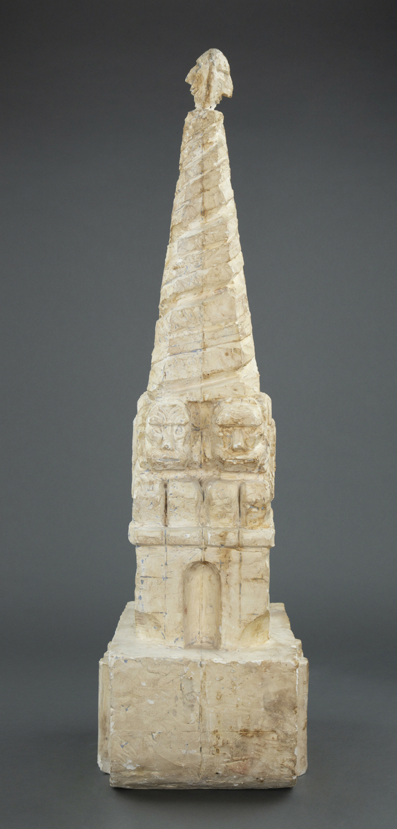 Trondhjem. Utkast. [Gipsskulptur]