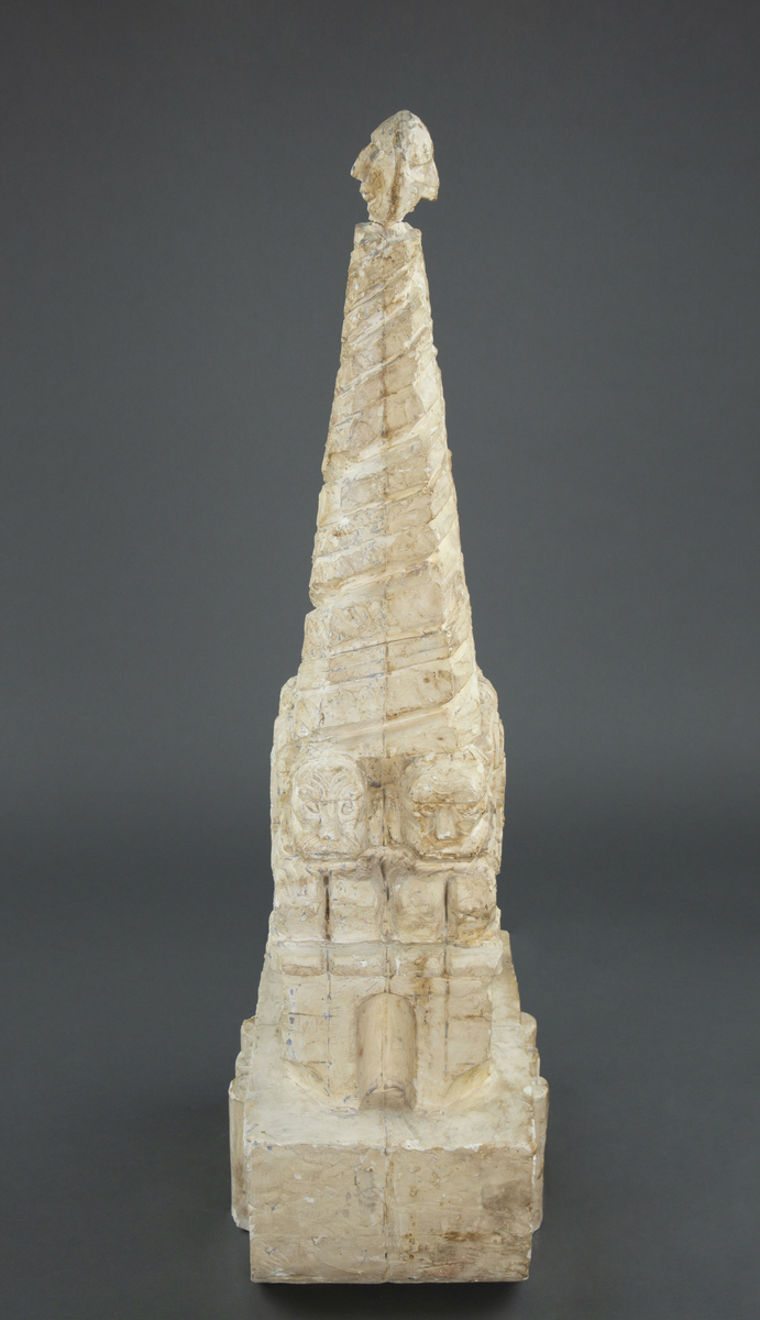 Trondhjem. Utkast. [Gipsskulptur]