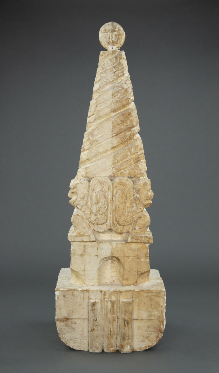 Trondhjem. Utkast. [Gipsskulptur]