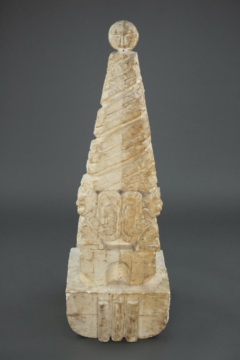 Trondhjem. Utkast. [Gipsskulptur]