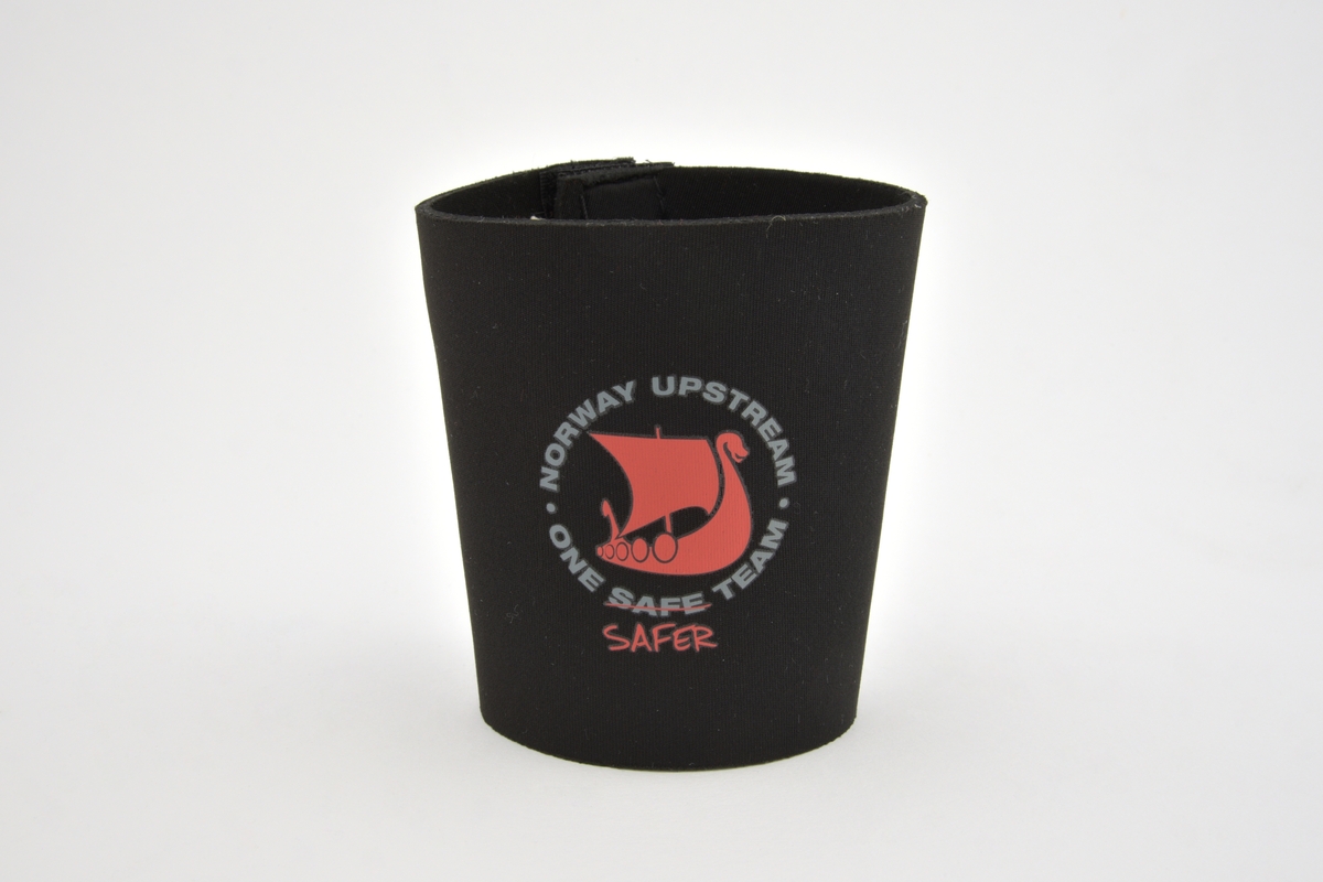 Kaffekopp med holder av neopren.