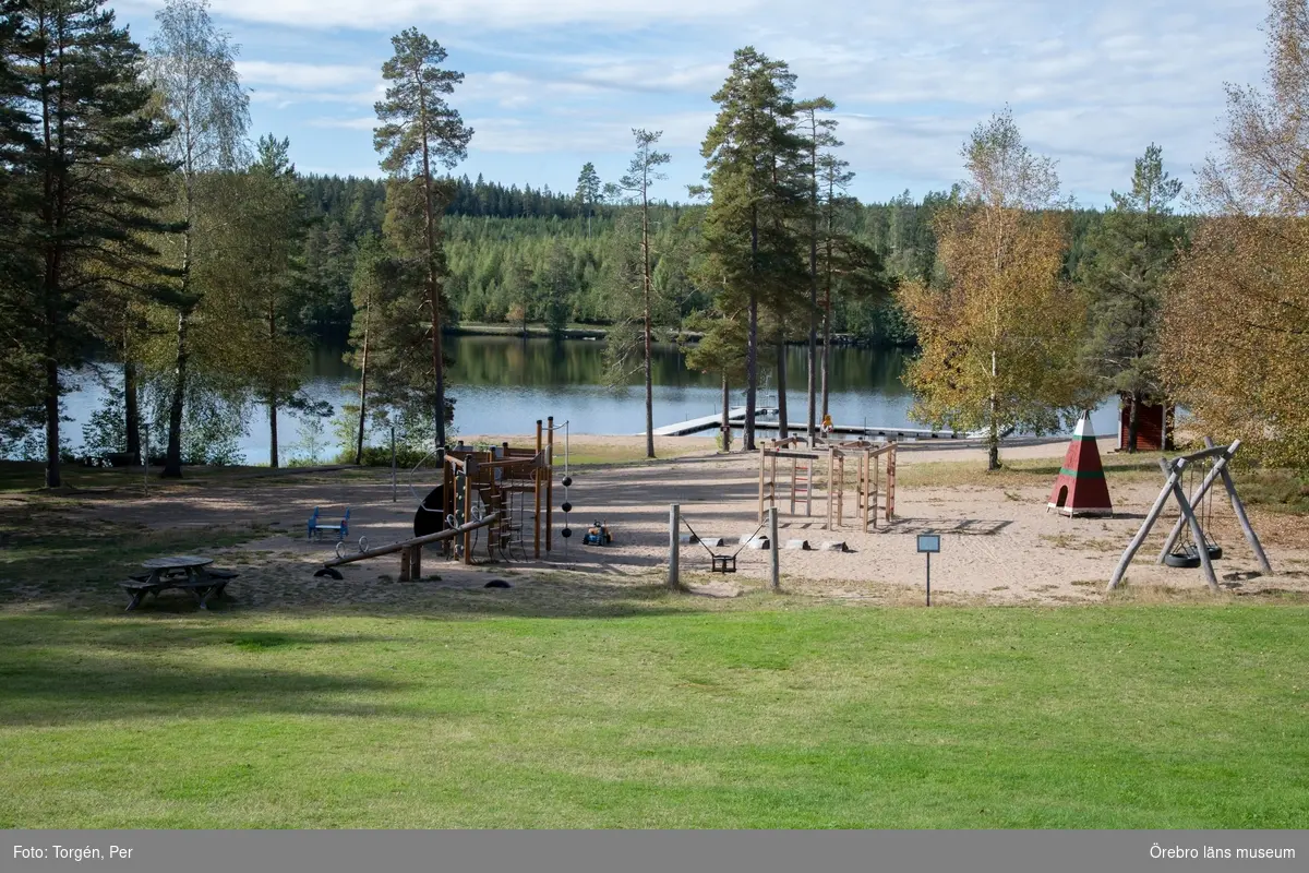 Campingen Ölsjön.