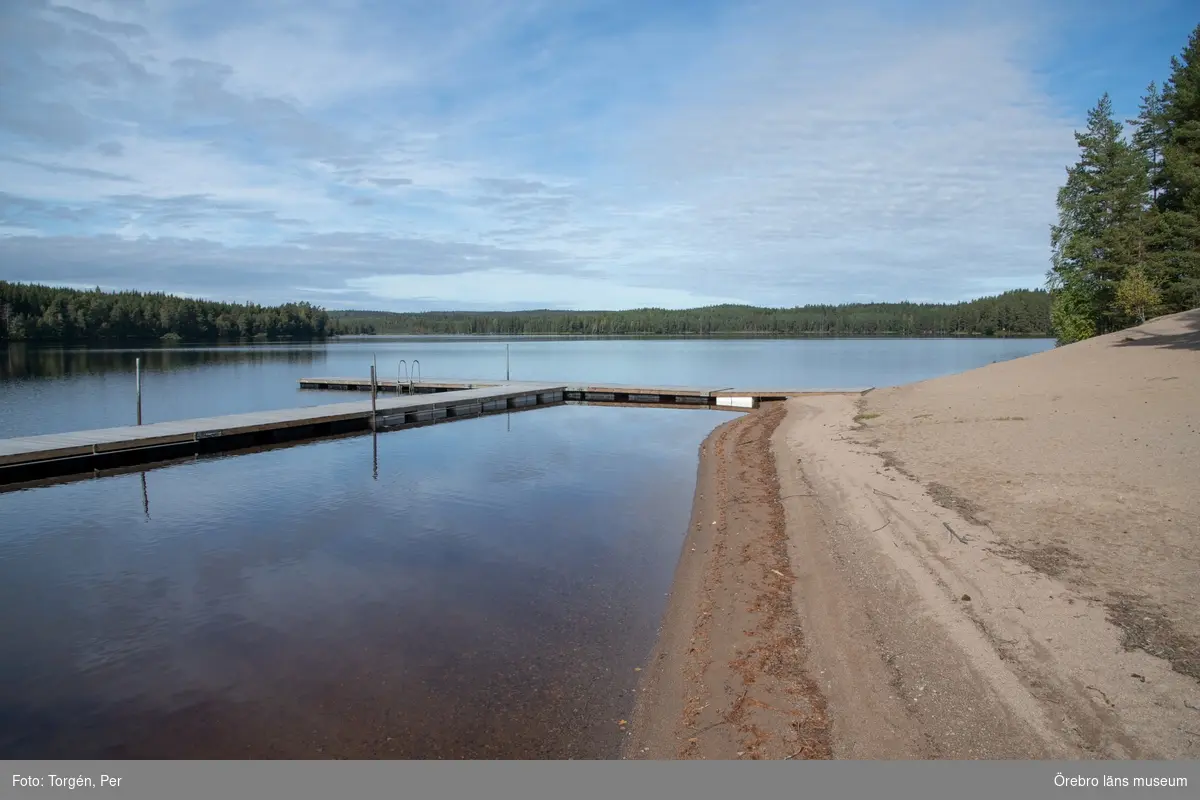 Campingen Ölsjön.