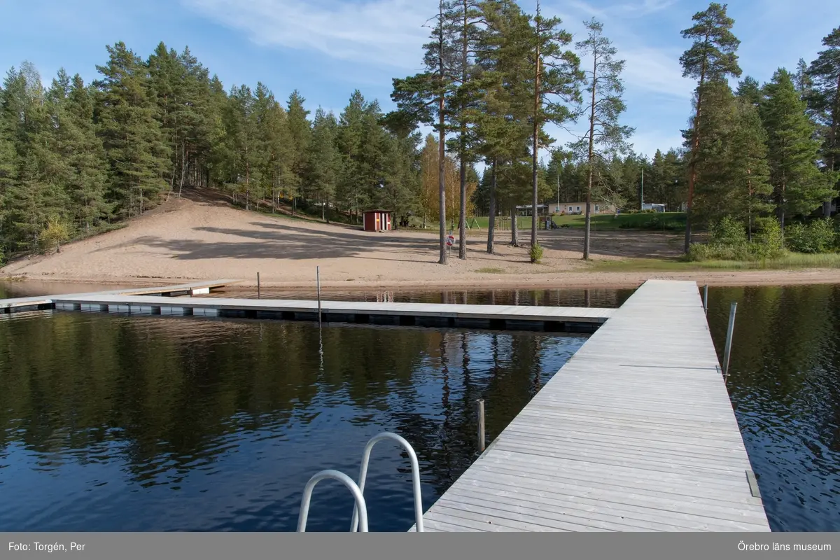 Campingen Ölsjön.