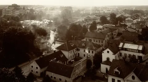 Betty Larson och eftr. Ivan Perssons fotosamling
