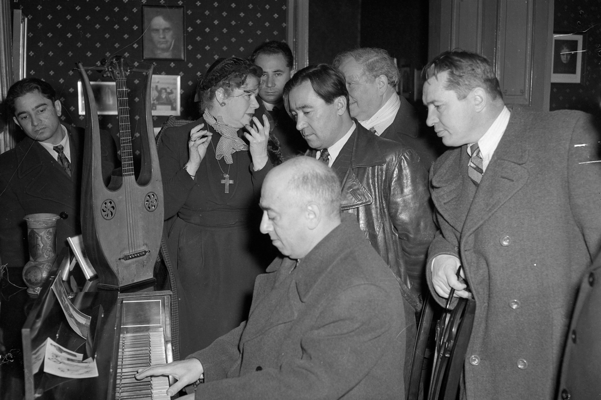Musikkhistorisk mueseum, Ringve, besøk av russere