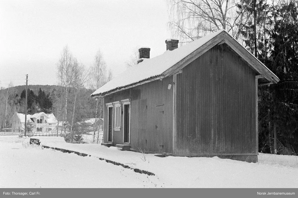 Kopstad tidligere stoppested på mellom Hof og Eidsfoss på Tønsberg-Eidsfossbanen