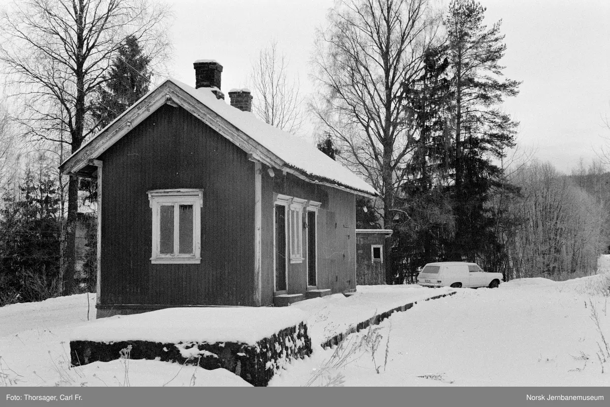Kopstad tidligere stoppested på mellom Hof og Eidsfoss på Tønsberg-Eidsfossbanen