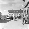 Stadsbild. Torget i Härnösand