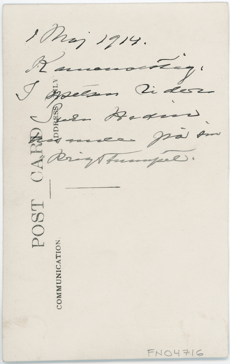 Karnevalståg, Uppsala 1914