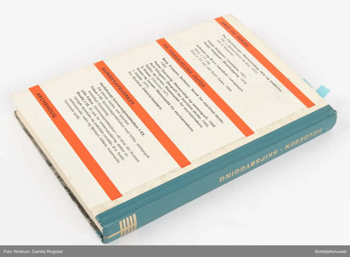 Bok om skipsbygging.