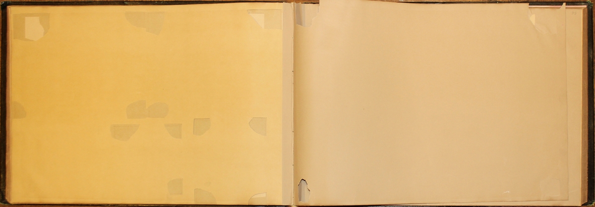 Album märkt C. G. L. med diverse teckningar och akvareller utförda av Agnes och Natalie Löwenhielm samt Augusta L.