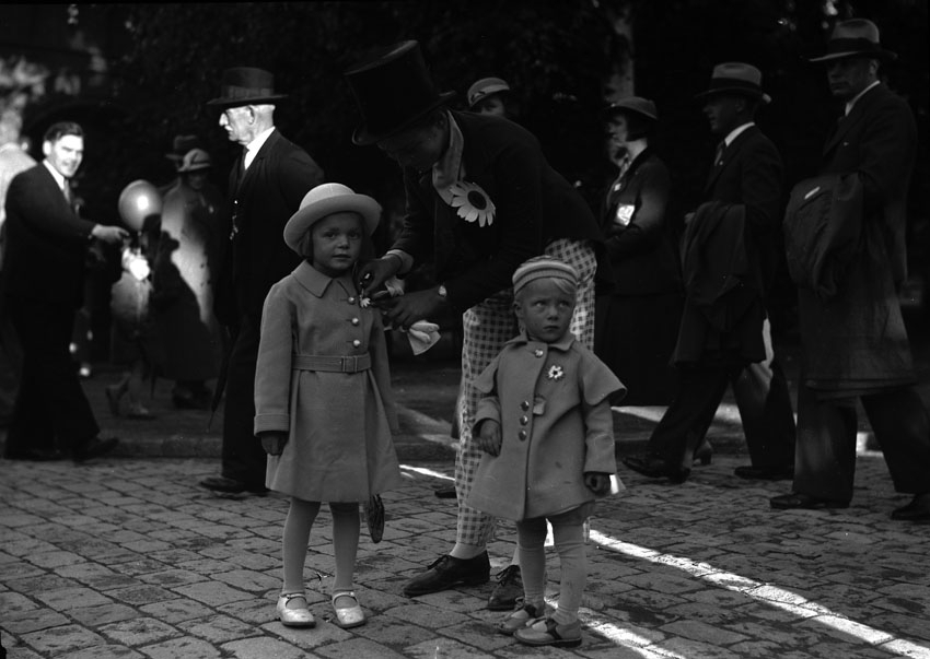 Barnens dag i Västerås 1935.