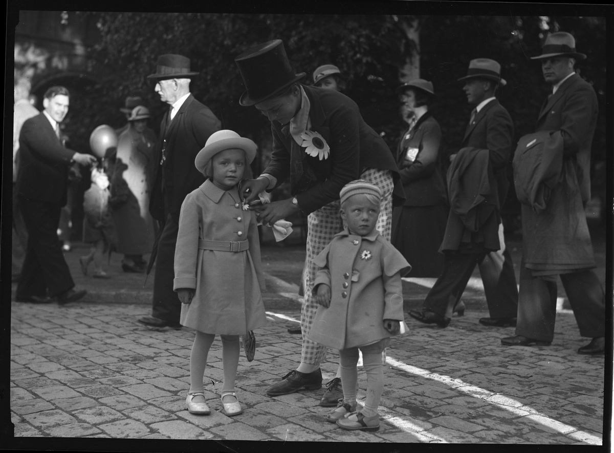 Barnens dag i Västerås 1935.