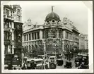 Bilden visar det tidigare Gaiety theater i London som revs 1956.