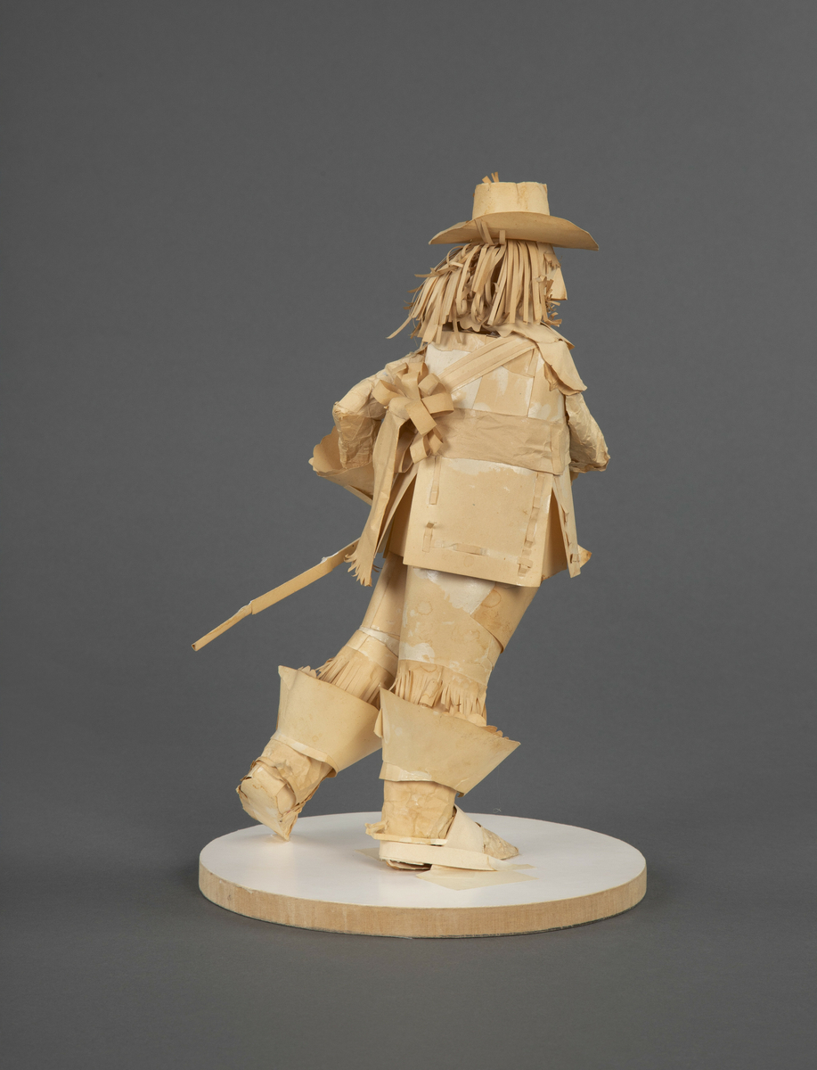 Knekt [Papirskulptur]