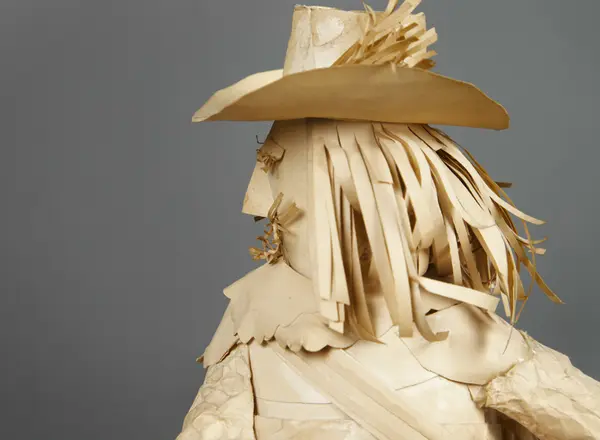 Knekt [Papirskulptur]