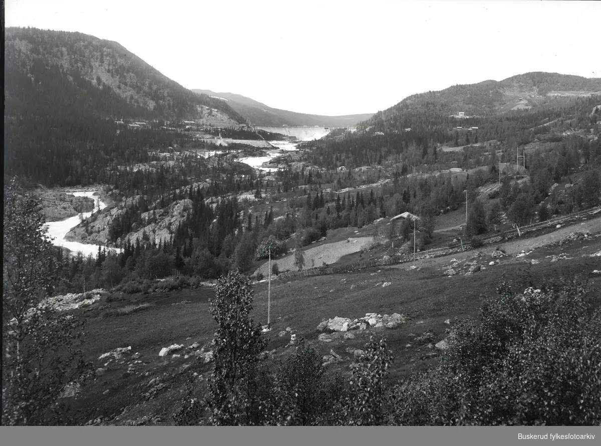 Tunhovd dammen sett fra Øygardsgrend
Tunhovd dam (Tunhovddammen) er vannmagasin for Statskrafts kraftverk Nore I i Nore og Uvdal kommune. Dammen demmer opp Numedalslågen nord for Rødberg (Tunhovdfjorden), øst for Pålsbufjorden (som også inngår i vannkraftreguleringen for Noreverkene).
Tunhovd dam ble bygget som massiv betongdam mellom 1915 og 1920, etter at Staten hadde kjøpt Norefallene i Numedalslågen i 1922
