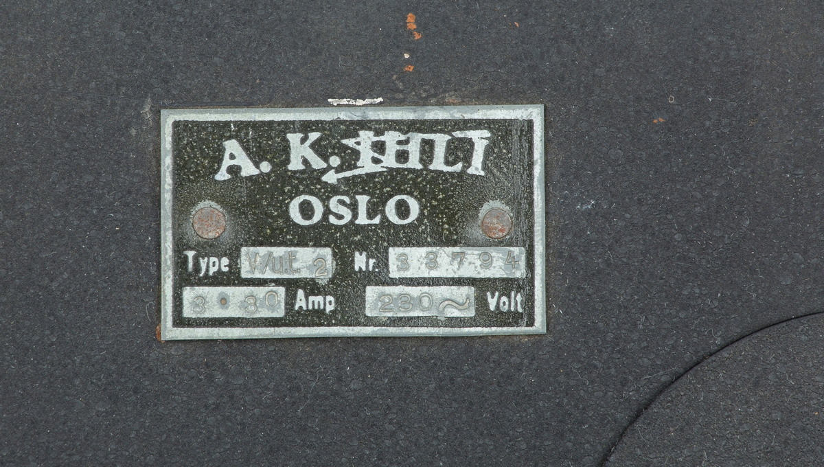 Forbruksmåler, KWh.