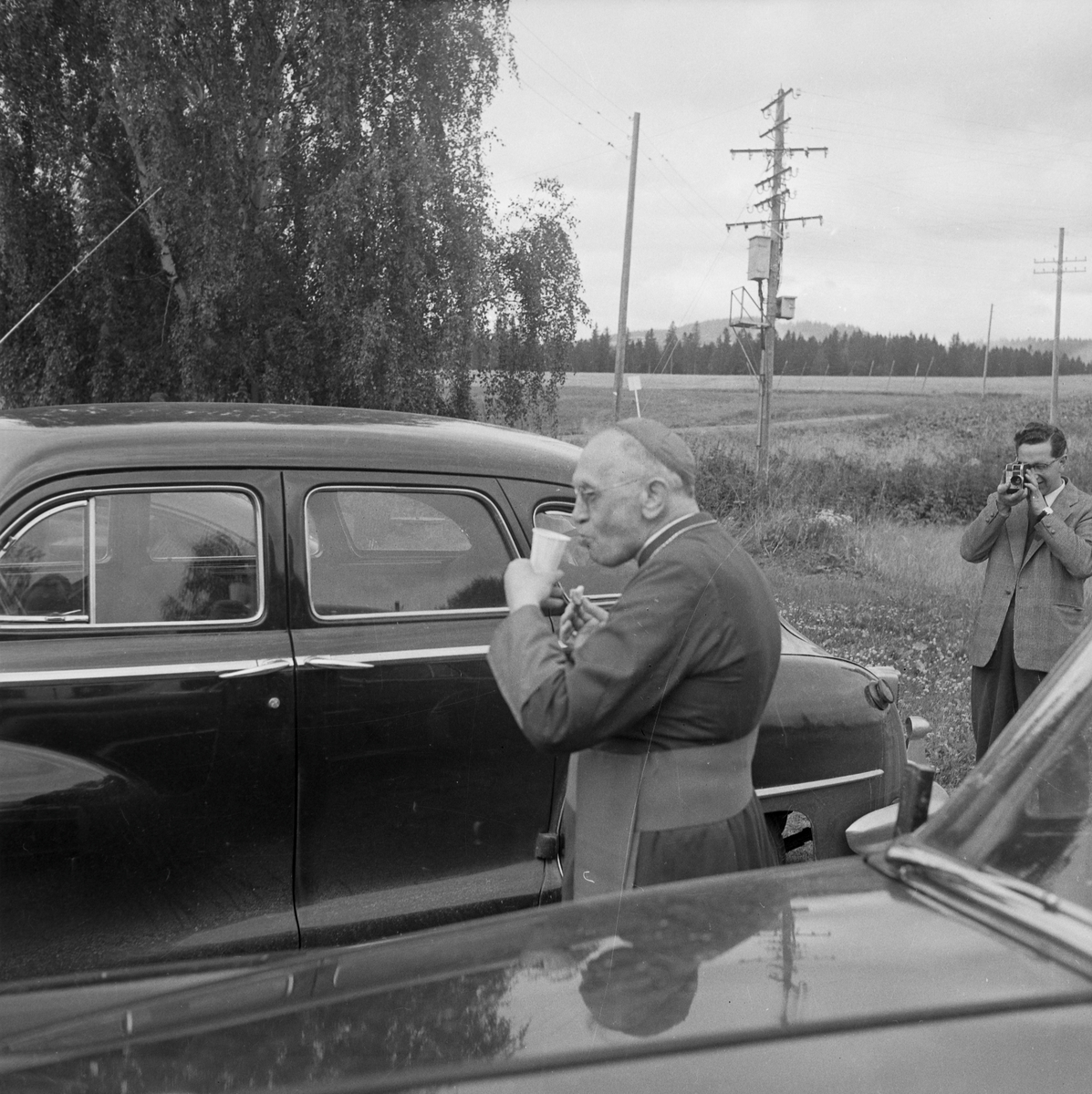 Kirkejubileet 1953. Katolikker på Stiklestad, ordensfolk og geitlige