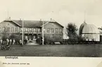 Kronobergshed, Lekaryd, 1905. Officers- och musikpaviljongerna.