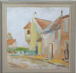 Gata i Christ le Sacre [Målning]