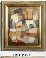 Spansk stadsbild [Målning]