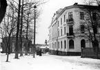 Foto från korsningen med Norra Kyrkogatan mot VSV.