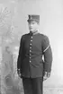Korpral Björklund; Ingår i porträttsamlingen från Knut Wallins ateljé.
