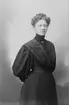 Augusta Hägglund; Ingår i porträttsamlingen från Knut Wallins ateljé.
