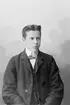 Albin Höglund; Ingår i porträttsamlingen från Knut Wallins ateljé.
