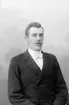 Arvid Hörnfeldt; Ingår i porträttsamlingen från Knut Wallins ateljé.