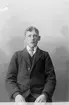 Elof Lögström; Ingår i porträttsamlingen från Knut Wallins ateljé.